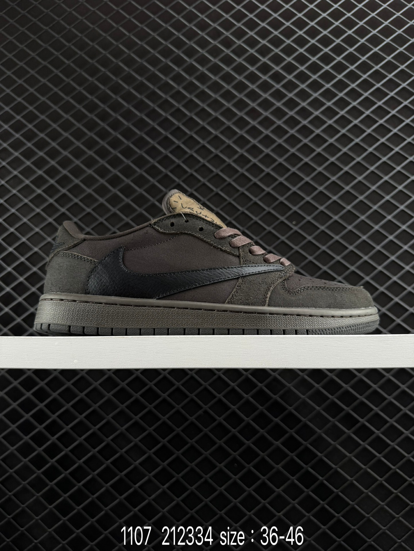 Travis Scott x Air Jordan 1 ” Reverse Mocha “